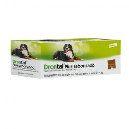 DRONTAL PLUS PERRO 35kg CLINICO 20CJ x 1