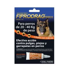FIPRODRAG PERRO PIPETA 20-40 kg