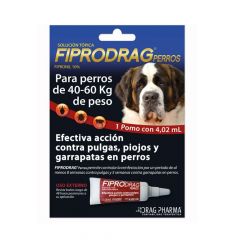 FIPRODRAG PERRO PIPETA 40 - 60 kg