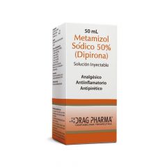 METAMIZOL SODICO 50% (DIPIRONA) INY 50 ML