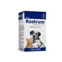 RR ROSTRUM 2,5% SUSPENSION ORAL 20 ML