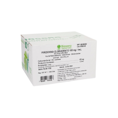 PIRIDOXINA HCl 100 mg/ml 1 ml 100 AMP BIOSANO