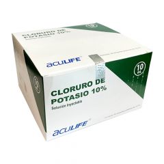 CLORURO POTASIO 10% 10 ml 50 AMP