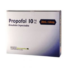 PROPOFOL Emulsión 10 mg/ml 20 mlx 5 AMP