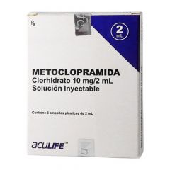 METOCLOPRAMIDA HCl 10mg/2ml 6 AMP