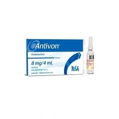 ONDANSETRON ANTIVON Sol Iny. 8 mg/4 ml x 3 amp