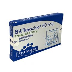 RR EHLIFLOXACINO 50 mg 10 CM