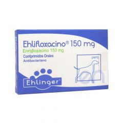 RR EHLIFLOXACINO 150 mg 10 CM