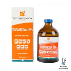 GENTAMICINA FAV 10% FCO AMP. 100 ml