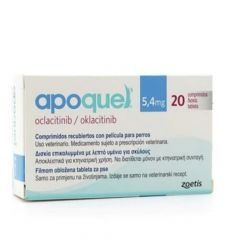 APOQUEL 5,4 mg X 20 comp