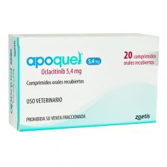 APOQUEL 5,4 mg X 20 comp