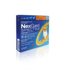 NEXGARD SPECTRA 2 - 3,5 kg x 3 tabletas