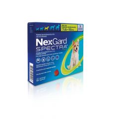 NEXGARD SPECTRA 7,6 - 15 kg x 3 tabletas