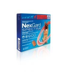 NEXGARD SPECTRA 30,1 - 60 kg x 3 tabletas