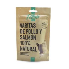 SNACK VARITAS POLLO Y SALMON FELLINI NATURAL (60 G
