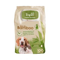 TOALLITA HUMEDA BAMBU ECO TRAPER 100 UN