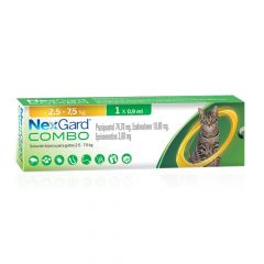 NEXGARD COMBO CAT (L) 0.9ML (2,5 - 7,5kg) x1