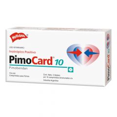 PIMOCARD 10 MG X 20 COMPRIMIDOS