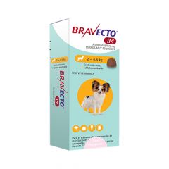 BRAVECTO PERRO 1M - 45MG - (2-4,5KG)