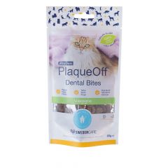 PLAQUEOFF SNACK GATO   60 GR