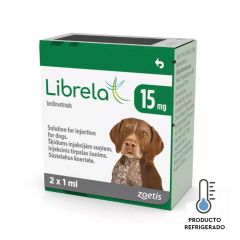 LIBRELA 15 MG/ML 2 VIALES X 1 ML SOL INY